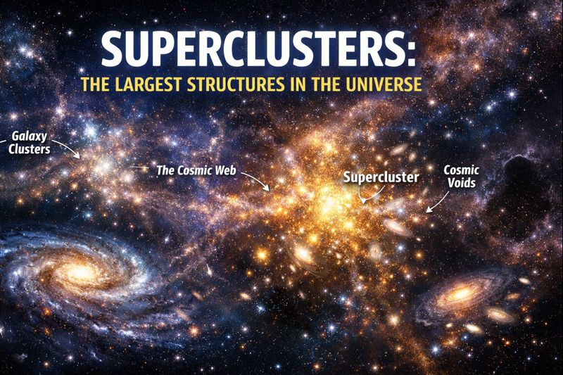superclusters the largest structures in the universe